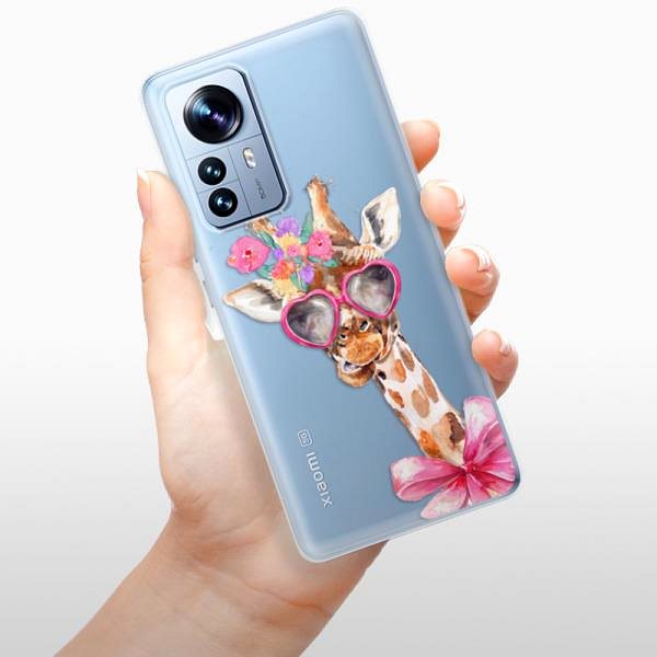 Kryt na mobil iSaprio Lady Giraffe na Xiaomi 12 Pro ...