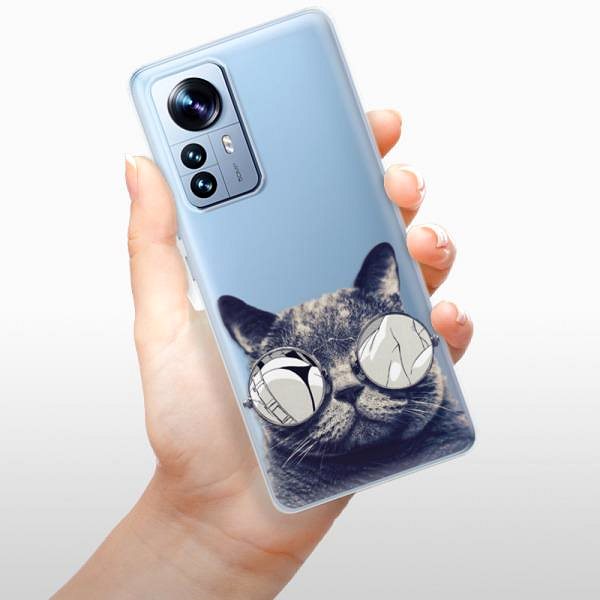 Kryt na mobil iSaprio Crazy Cat 01 pre Xiaomi 12 Pro ...