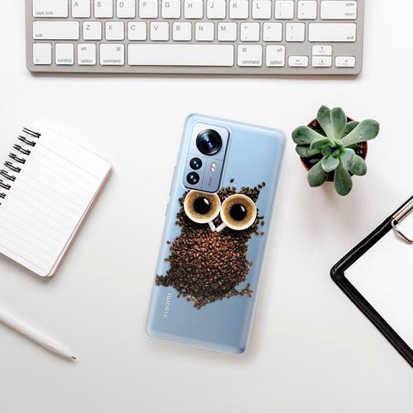 Kryt na mobil iSaprio Owl And Coffee pre Xiaomi 12 Pro ...