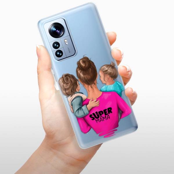Kryt na mobil iSaprio Super Mama Boy and Girl pre Xiaomi 12 Pro ...