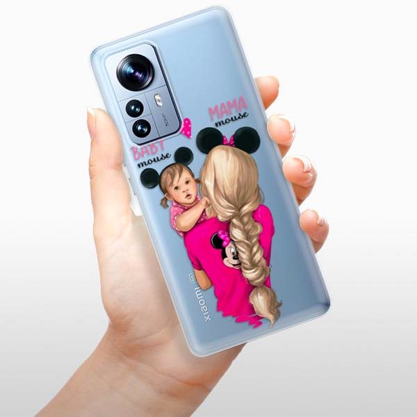 Kryt na mobil iSaprio Mama Mouse Blond and Girl pre Xiaomi 12 Pro ...