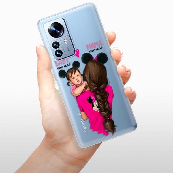 Kryt na mobil iSaprio Mama Mouse Brunette and Girl pre Xiaomi 12 Pro ...