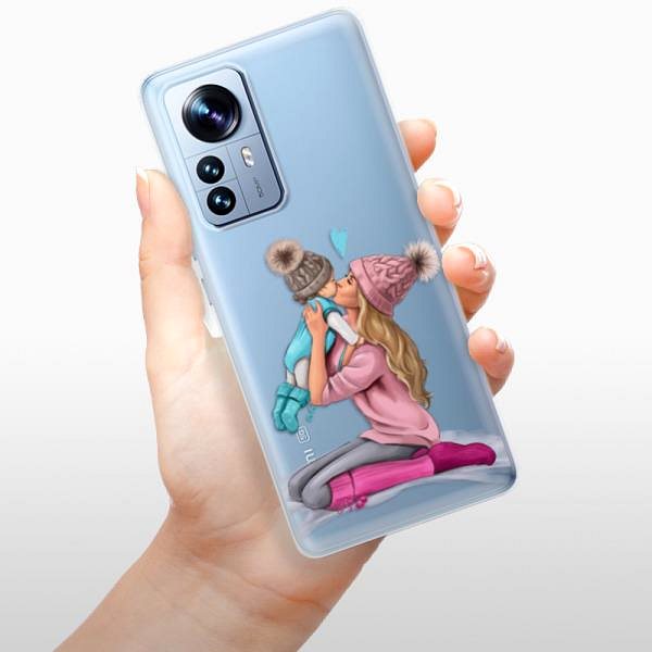 Kryt na mobil iSaprio Kissing Mom Blond and Boy pre Xiaomi 12 Pro ...