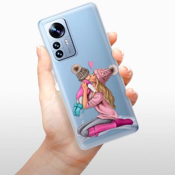 Kryt na mobil iSaprio Kissing Mom Blond and Girl pre Xiaomi 12 Pro ...