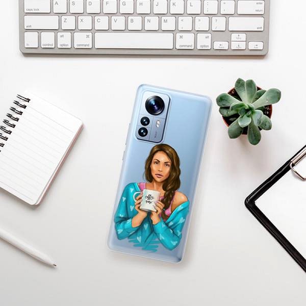 Kryt na mobil iSaprio Coffe Now Brunette pre Xiaomi 12 Pro ...