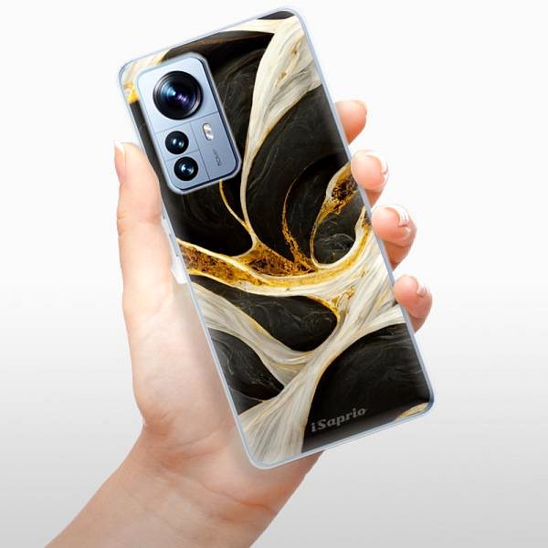 Kryt na mobil iSaprio Black and Gold na Xiaomi 12 Pro ...