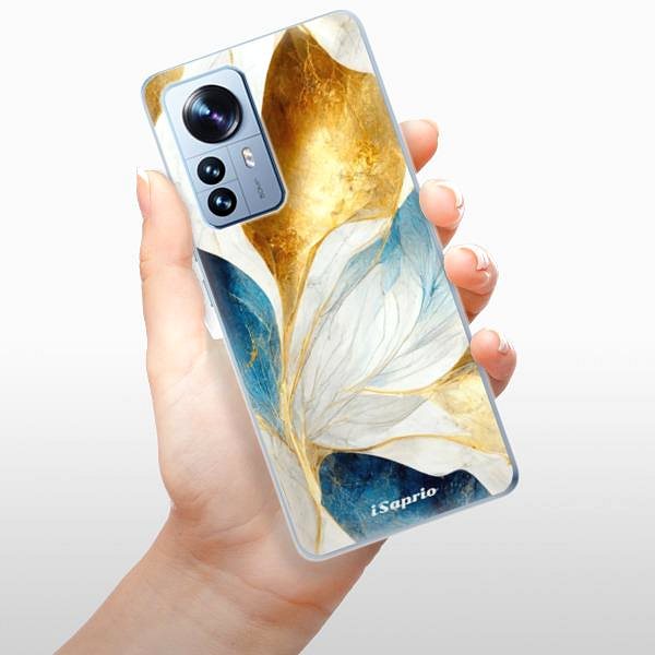Kryt na mobil iSaprio Blue Leaves pre Xiaomi 12 Pro ...