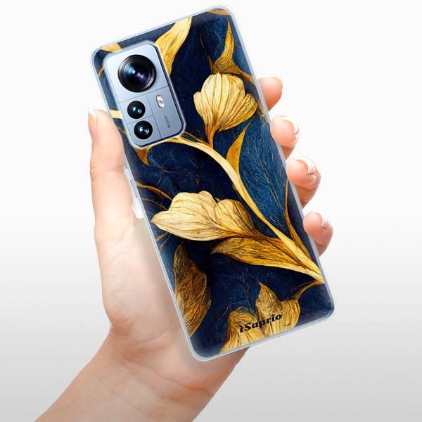 Kryt na mobil iSaprio Gold Leaves pre Xiaomi 12 Pro ...