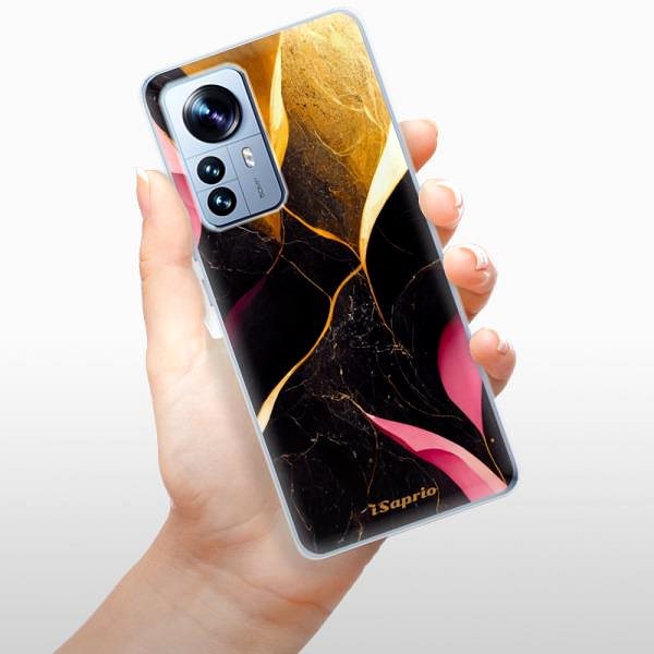 Kryt na mobil iSaprio Gold Pink Marble pre Xiaomi 12 Pro ...