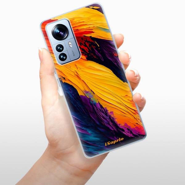Kryt na mobil iSaprio Orange Paint pre Xiaomi 12 Pro ...