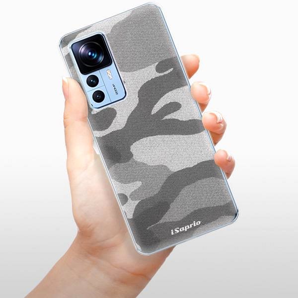 Kryt na mobil iSaprio Gray Camuflage 02 pre Xiaomi 12T/12T Pro ...