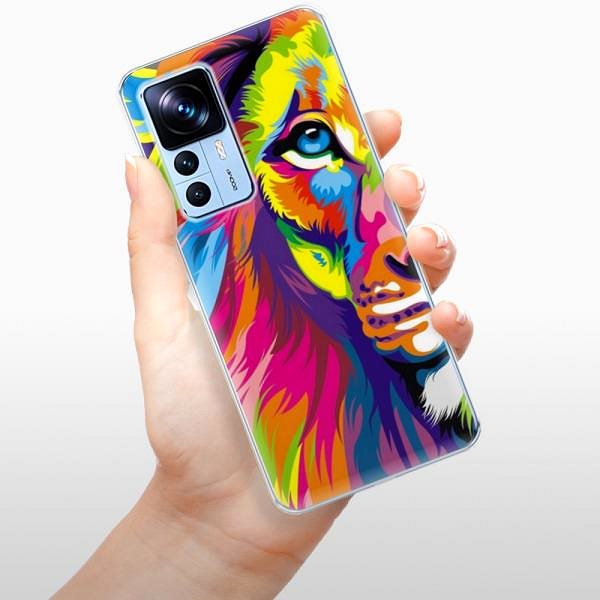 Kryt na mobil iSaprio Rainbow Lion pre Xiaomi 12T/12T Pro ...