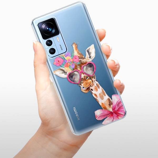 Kryt na mobil iSaprio Lady Giraffe na Xiaomi 12T/12T Pro ...