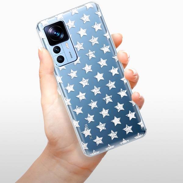 Kryt na mobil iSaprio Stars Pattern white pre Xiaomi 12T/12T Pro ...