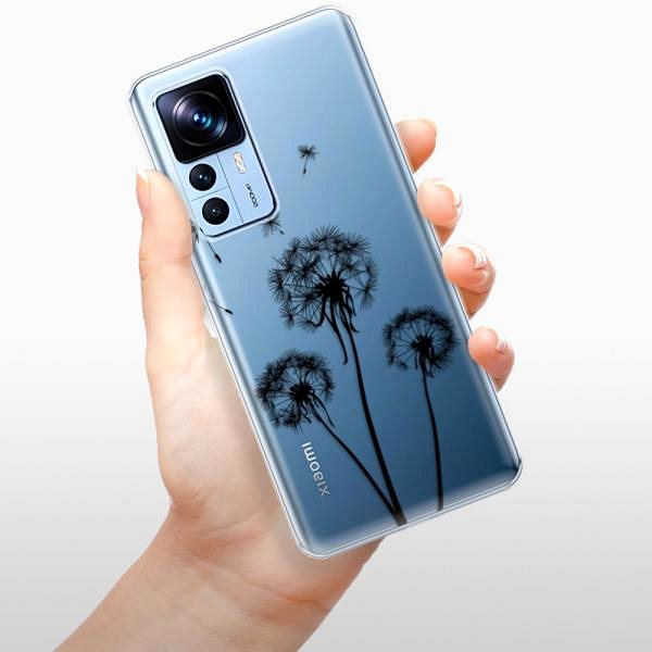 Kryt na mobil iSaprio Three Dandelions pro black pre Xiaomi 12T / 12T Pro ...