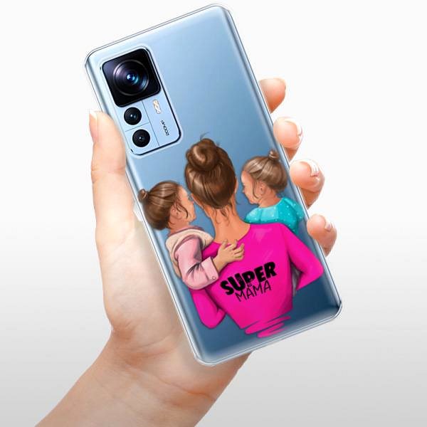 Kryt na mobil iSaprio Super Mama pro Two Girls na Xiaomi 12T / 12T Pro ...
