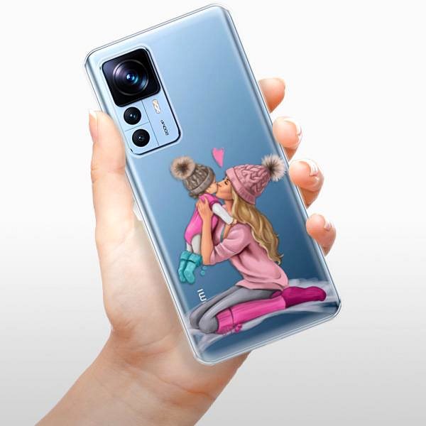 Kryt na mobil iSaprio Kissing Mom pre Blond and Girl pro Xiaomi 12T/12T Pro ...