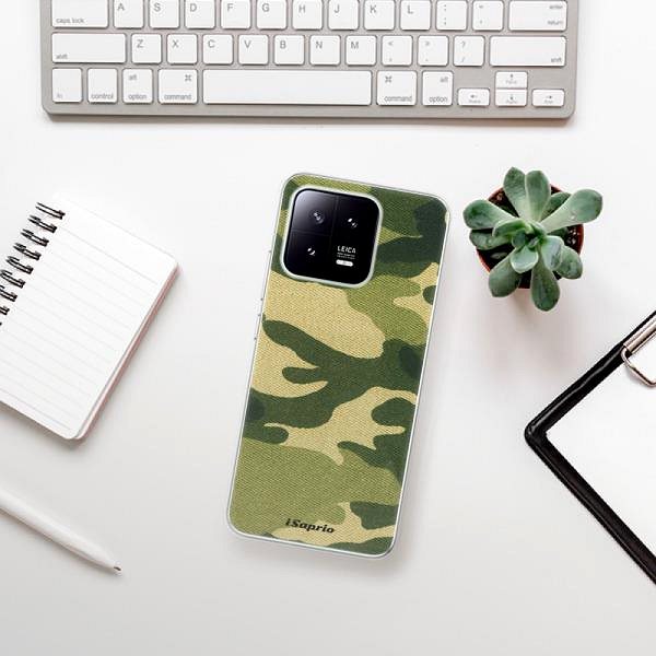 Kryt na mobil iSaprio Green Camuflage 01 pre Xiaomi 13 ...