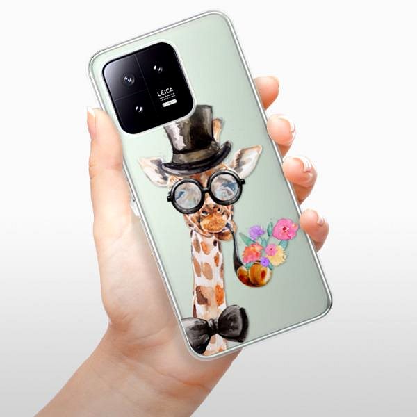 Kryt na mobil iSaprio Sir Giraffe pre Xiaomi 13 ...