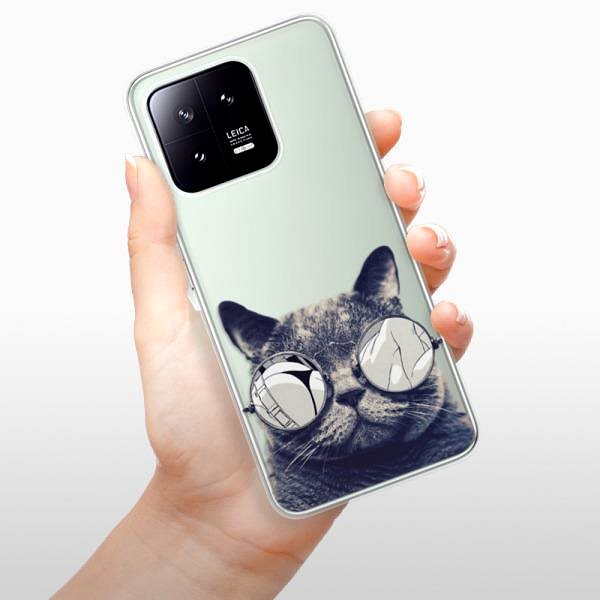 Kryt na mobil iSaprio Crazy Cat 01 na Xiaomi 13 ...