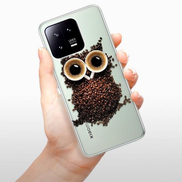 Kryt na mobil iSaprio Owl And Coffee pre Xiaomi 13 ...