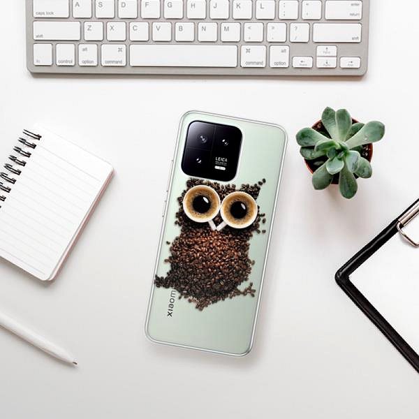 Kryt na mobil iSaprio Owl And Coffee pre Xiaomi 13 ...