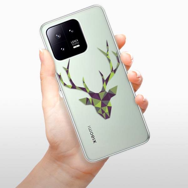 Kryt na mobil iSaprio Deer Green pre Xiaomi 13 ...