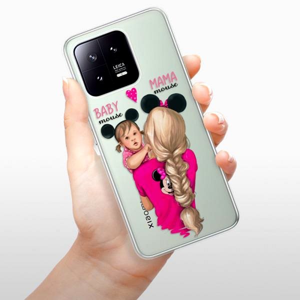 Kryt na mobil iSaprio Mama Mouse Blond and Girl pre Xiaomi 13 ...