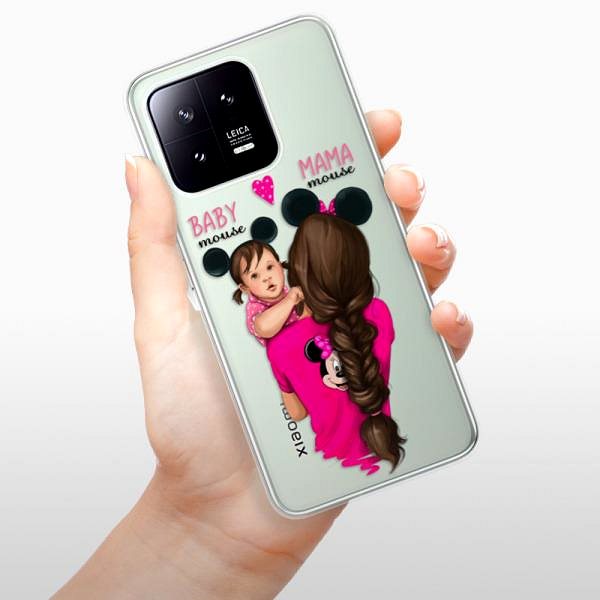 Kryt na mobil iSaprio Mama Mouse Brunette and Girl pre Xiaomi 13 ...
