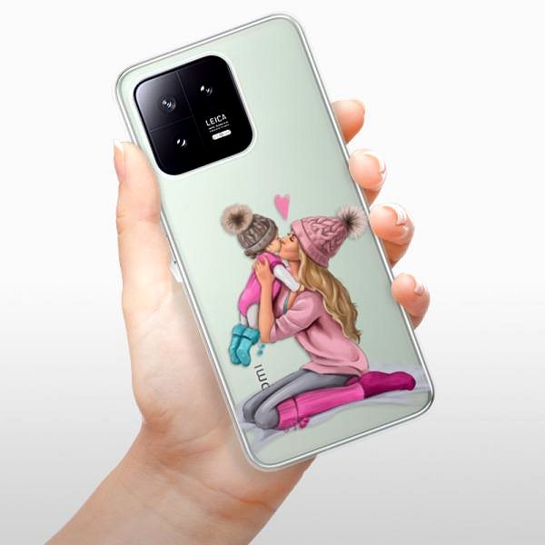 Kryt na mobil iSaprio Kissing Mom Blond and Girl pre Xiaomi 13 ...