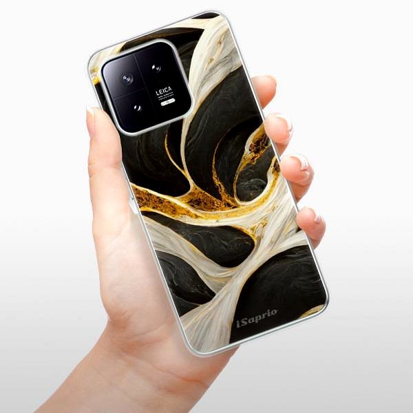 Kryt na mobil iSaprio Black and Gold pre Xiaomi 13 ...