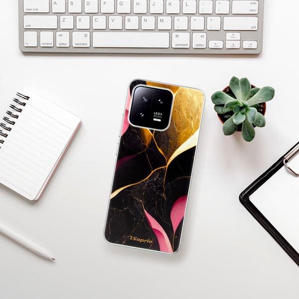 Kryt na mobil iSaprio Gold Pink Marble pre Xiaomi 13 ...