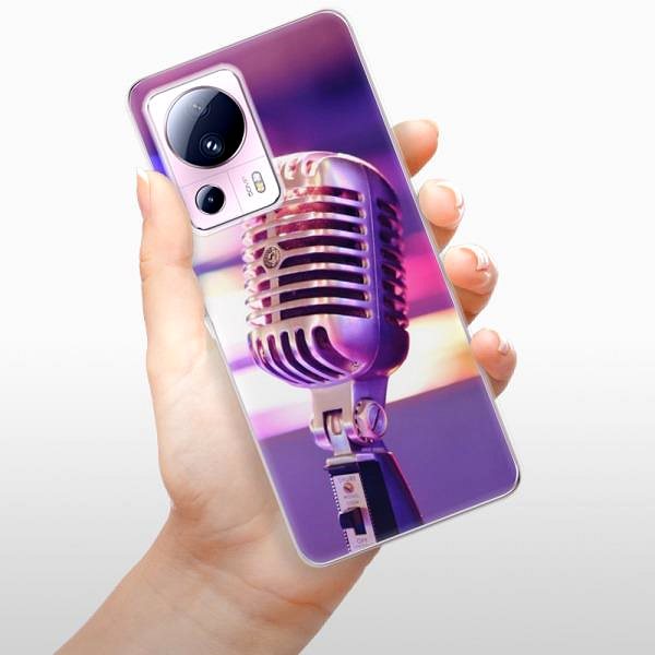 Kryt na mobil iSaprio Vintage Microphone pre Xiaomi 13 Lite ...