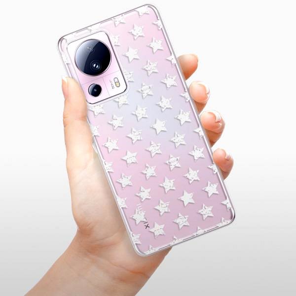 Kryt na mobil iSaprio Stars Pattern pro white na Xiaomi 13 Lite ...