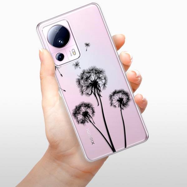 Kryt na mobil iSaprio Three Dandelions black pre Xiaomi 13 Lite ...