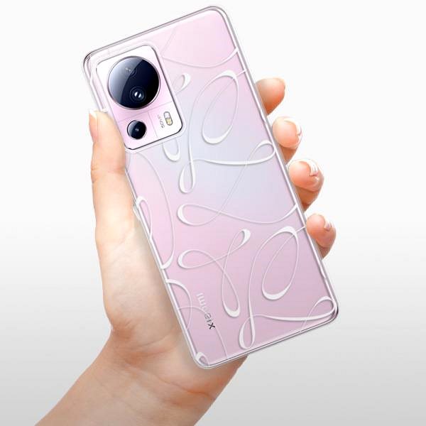 Kryt na mobil iSaprio Fancy white pre Xiaomi 13 Lite ...
