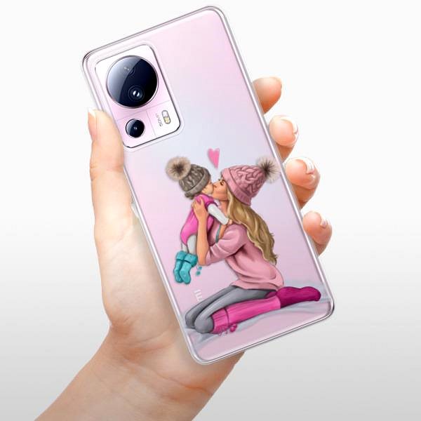 Kryt na mobil iSaprio Kissing Mom Blond and Girl pre Xiaomi 13 Lite ...