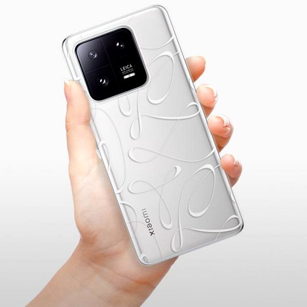 Kryt na mobil iSaprio Fancy white pre Xiaomi 13 Pro ...