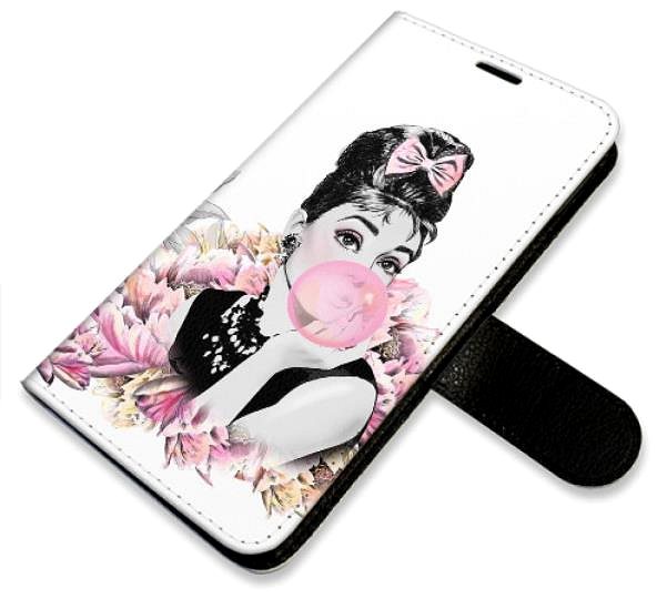 Kryt na mobil iSaprio flip puzdro Girl with bubble pre Huawei P20 Lite ...