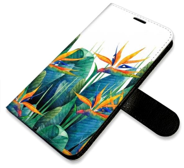 Kryt na mobil iSaprio flip puzdro Exotic Flowers 02 na Huawei P30 Lite ...