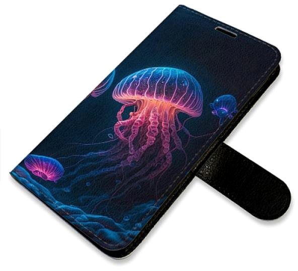 Kryt na mobil iSaprio flip puzdro Jellyfish pre Huawei P40 Lite ...