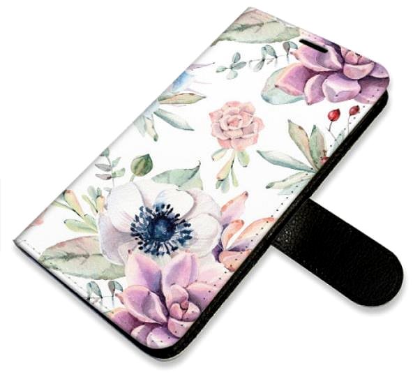 Kryt na mobil iSaprio flip puzdro Succulents Pattern pre Huawei P40 Lite ...