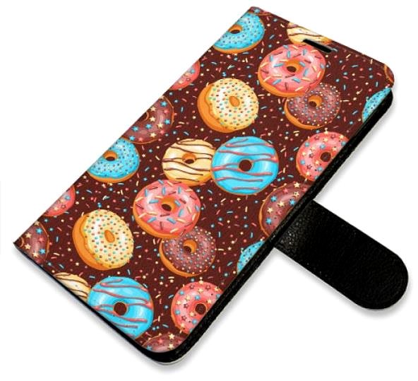 Kryt na mobil iSaprio flip puzdro Donuts Pattern na iPhone 11 ...