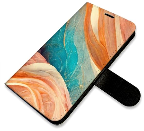 Kryt na mobil iSaprio flip puzdro Blue and Orange pre iPhone 11 Pro ...