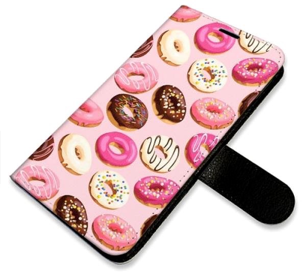Kryt na mobil iSaprio flip puzdro Donuts Pattern 03 pre iPhone 11 Pro ...