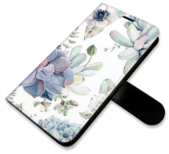 Kryt na mobil iSaprio flip puzdro Succulents na iPhone 12 mini ...