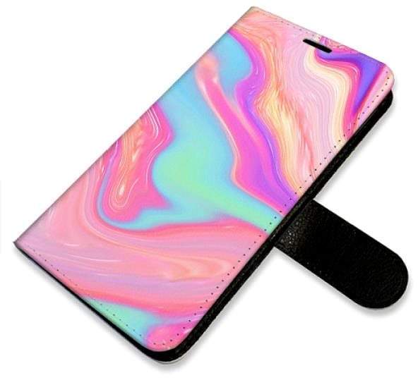 Kryt na mobil iSaprio flip puzdro Abstract Paint 07 pre iPhone 12/12 Pro ...