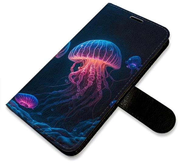Kryt na mobil iSaprio flip puzdro Jellyfish na iPhone 12/12 Pro ...