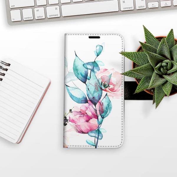 Kryt na mobil iSaprio flip puzdro Beautiful Flower pre iPhone 13 ...