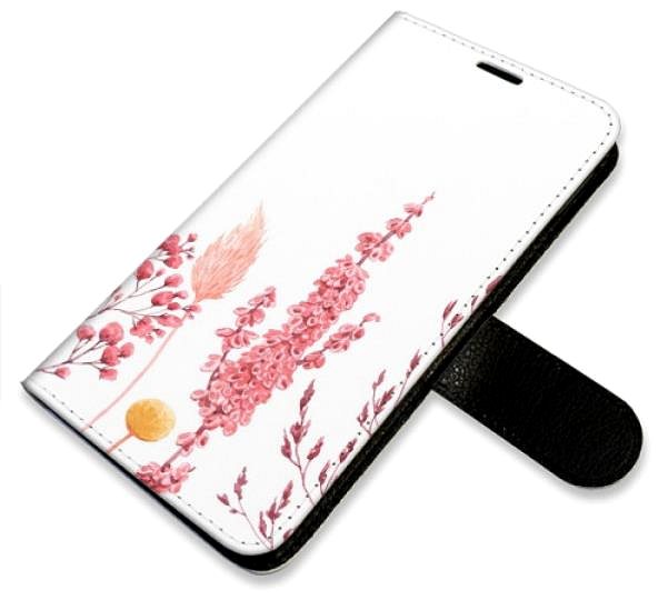 Kryt na mobil iSaprio flip puzdro Pink Flowers 03 pre iPhone 13 ...